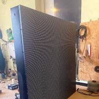Стационарный наружный кабинет для биг-борда 960*960 мм 