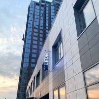 Бегущая строка 128*32, г. Киев, ЖК RiverStone